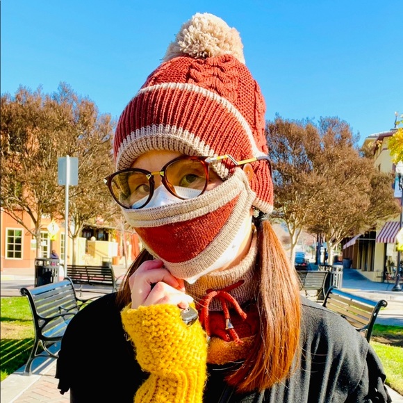 🧤NEW Hat Scarf Face Mask 3-In-1 Combination - Picture 4 of 11